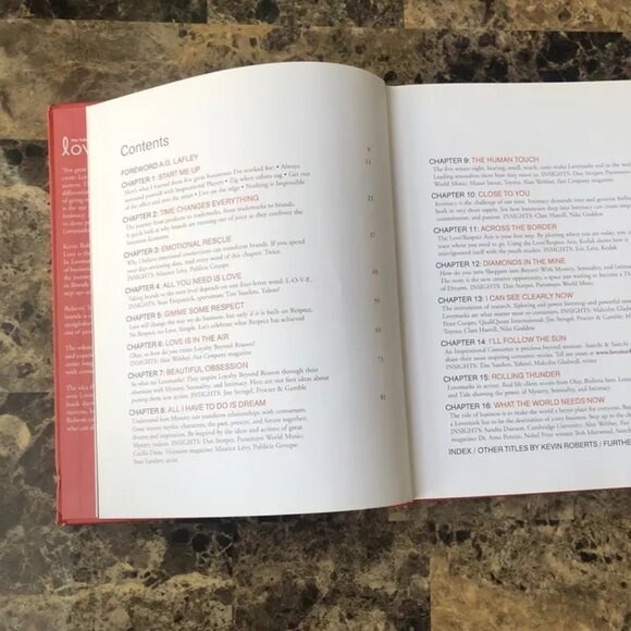 Lovemarks by Kevin Roberts (2005, Hardcover, Revised Expanded Edition) 2nd Ed - Picture 11 of 12